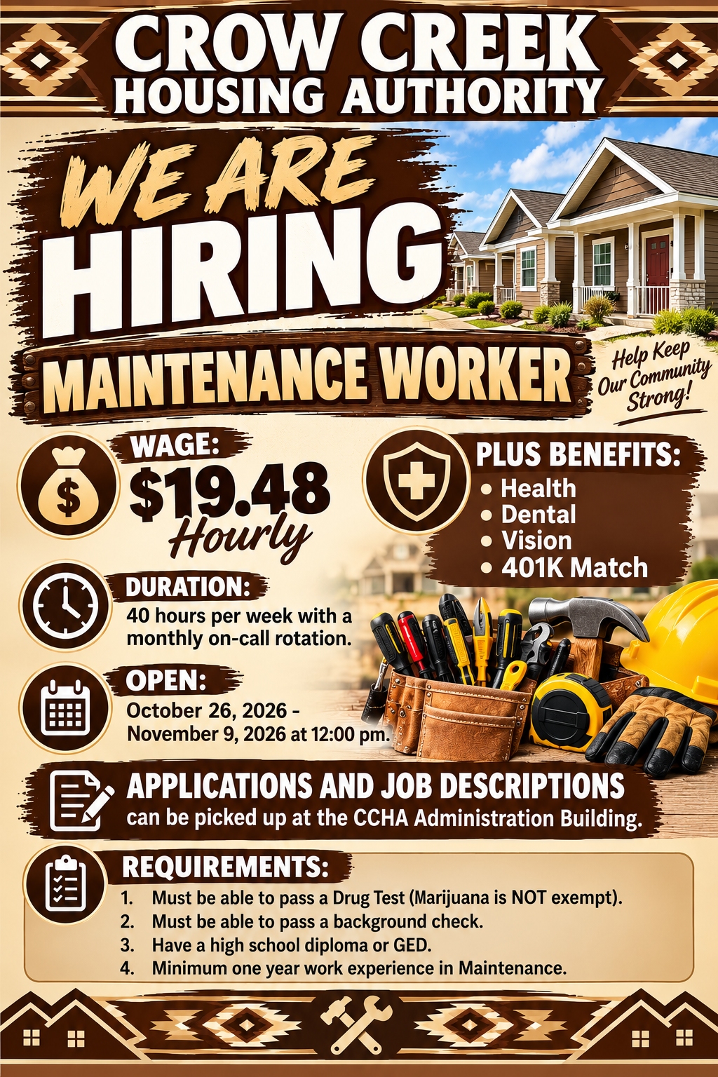 Maintenance Job Opening
